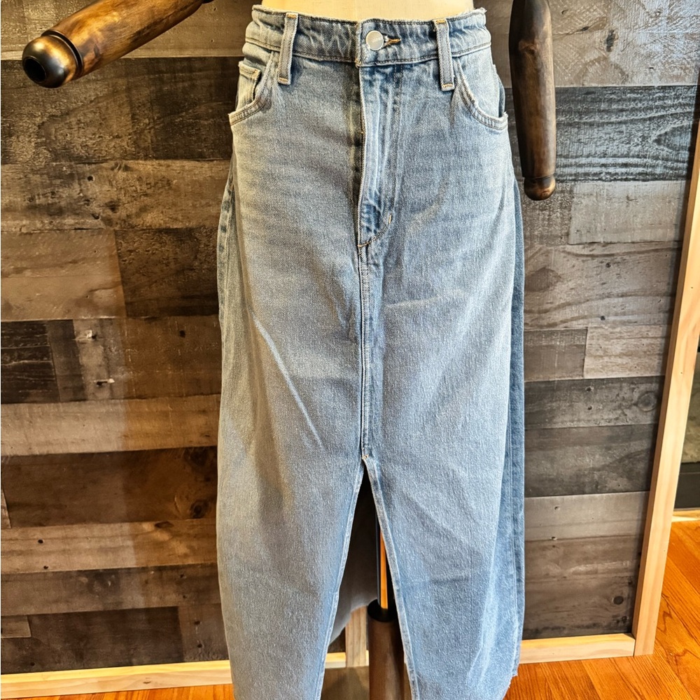 Joe's Jeans Light Blue Denim Skirt
